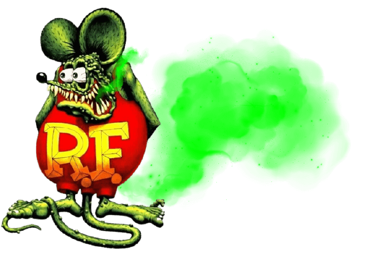 Frequently asked powder coating questions with the stinky rat fink